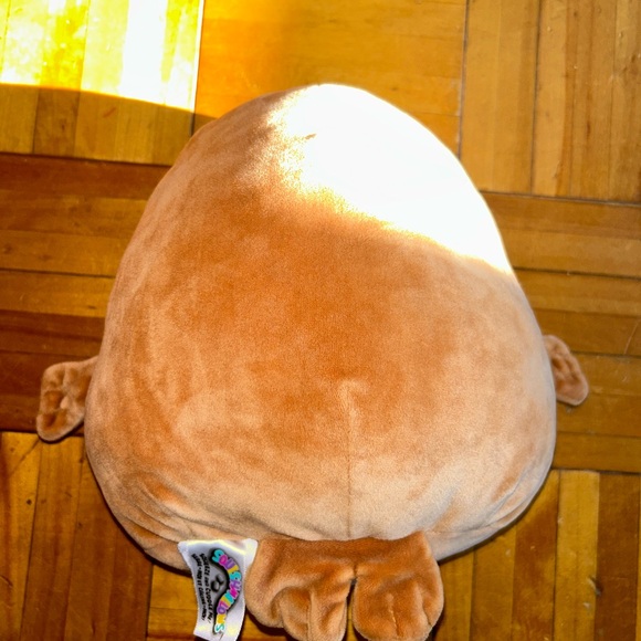 Squishmallows | “Bruce” the walrus Cute big Brown Plush Pillow - Picture 6 of 8
